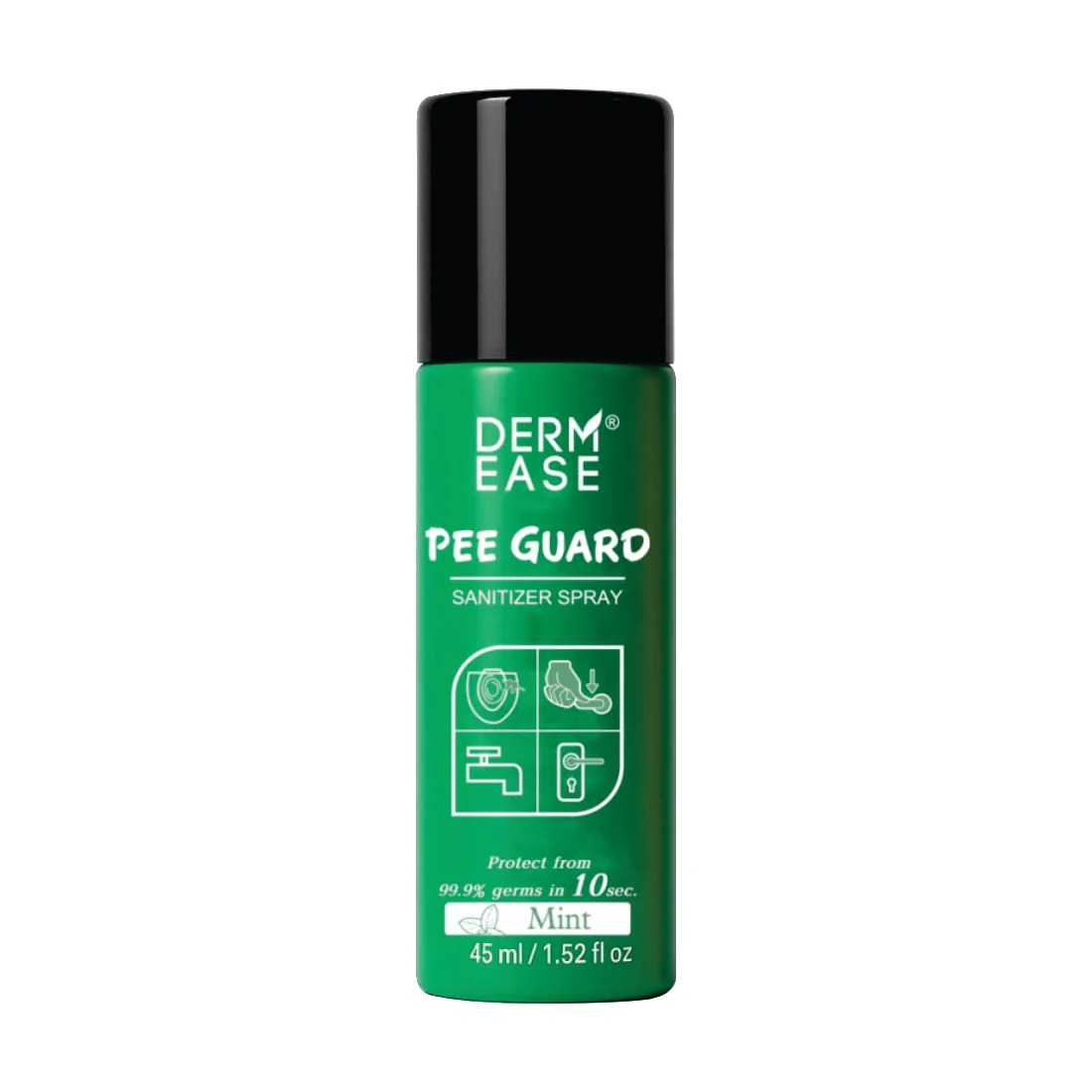 DERM EASE PEE GUARD SPRAY ( MINT FRAGRANCE ) 45 ML